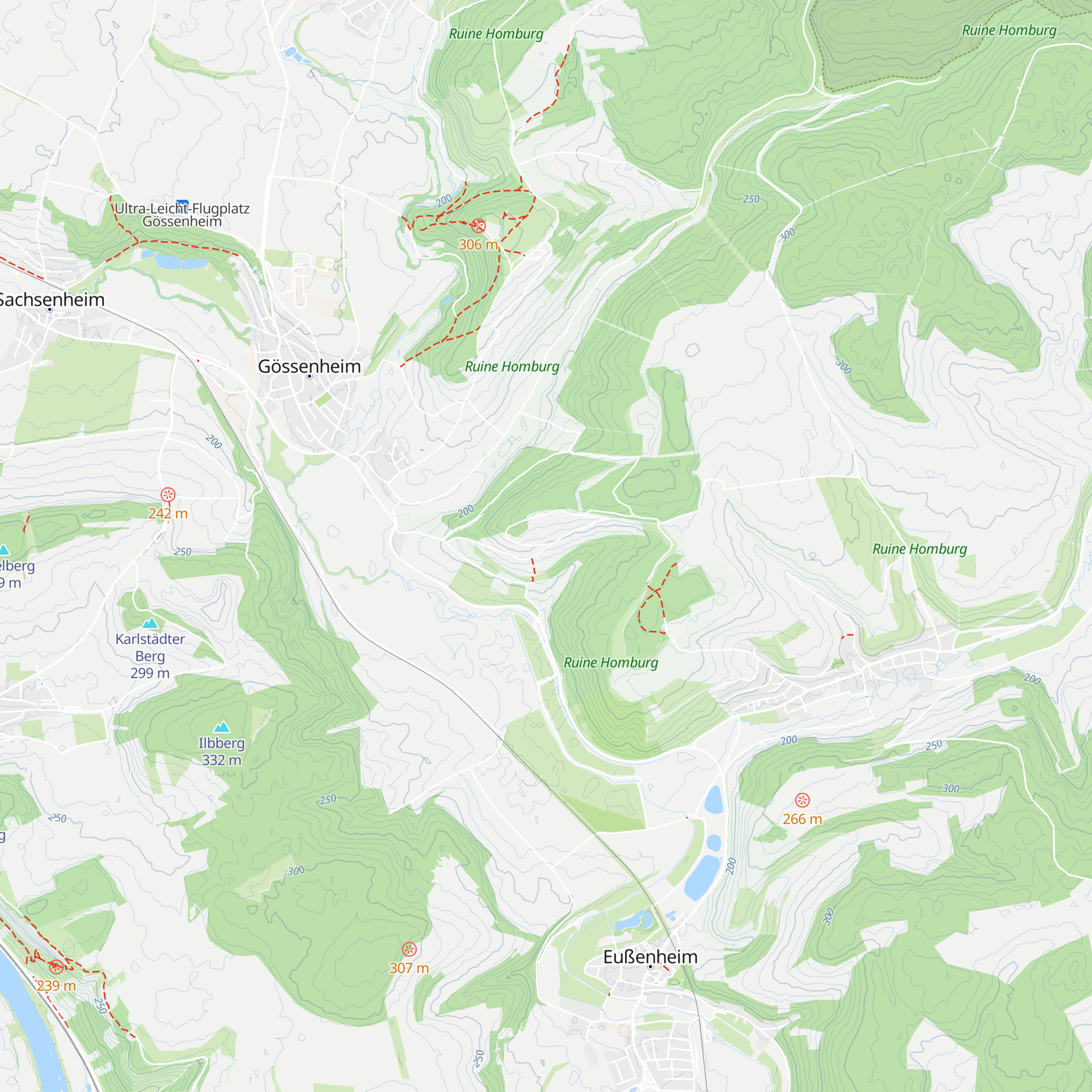 Weinbergshütte map