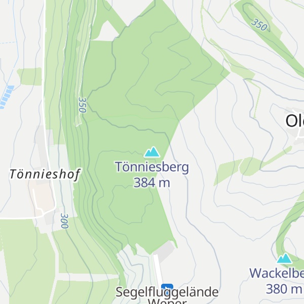 Map of Tönniesberg