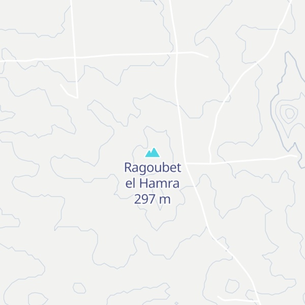 Map of Ragoubet el Hamra