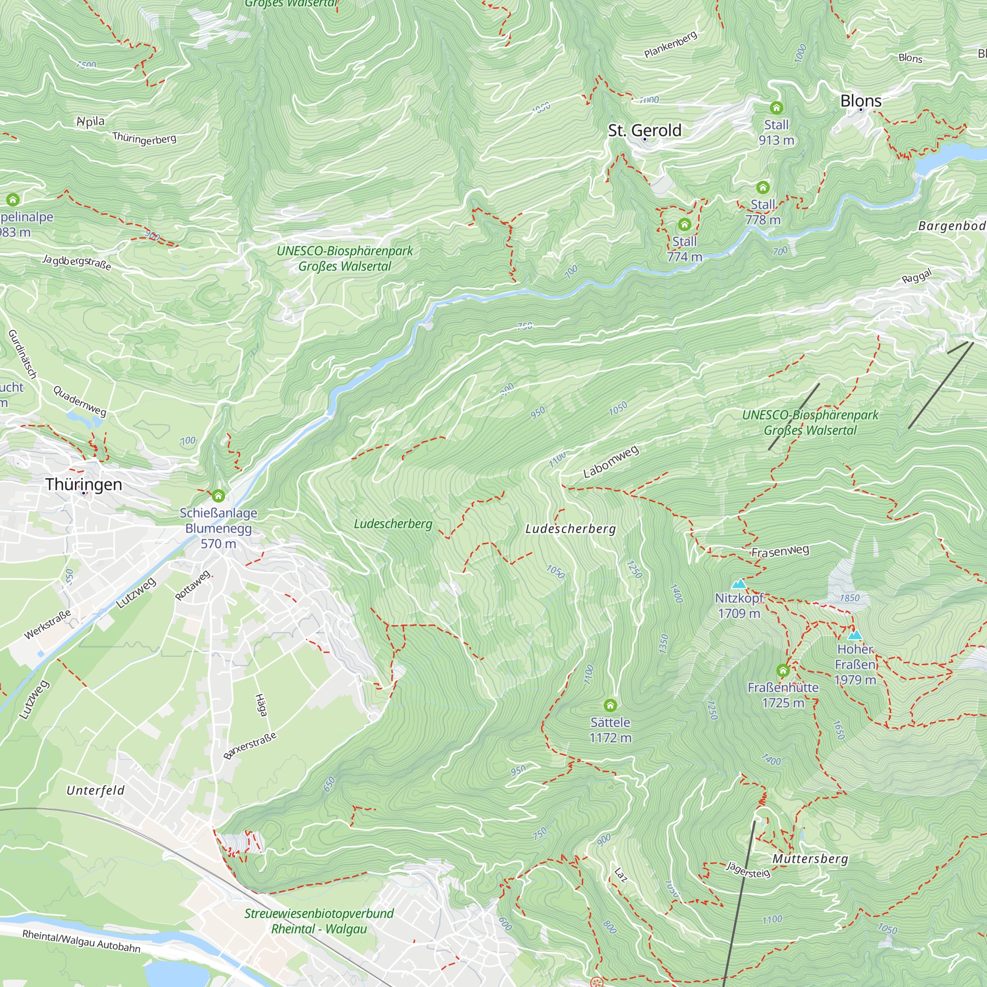 Verfallene Hütte map