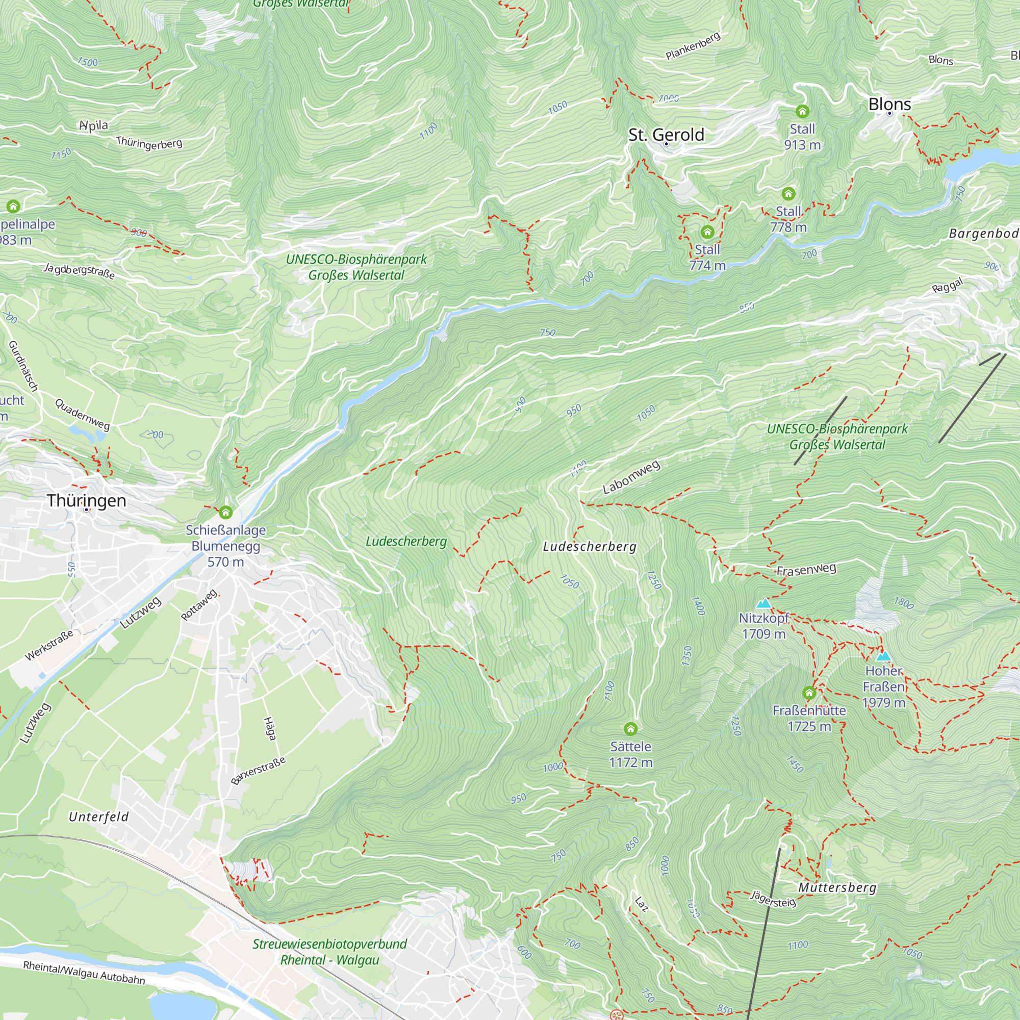 Verfallene Hütte map