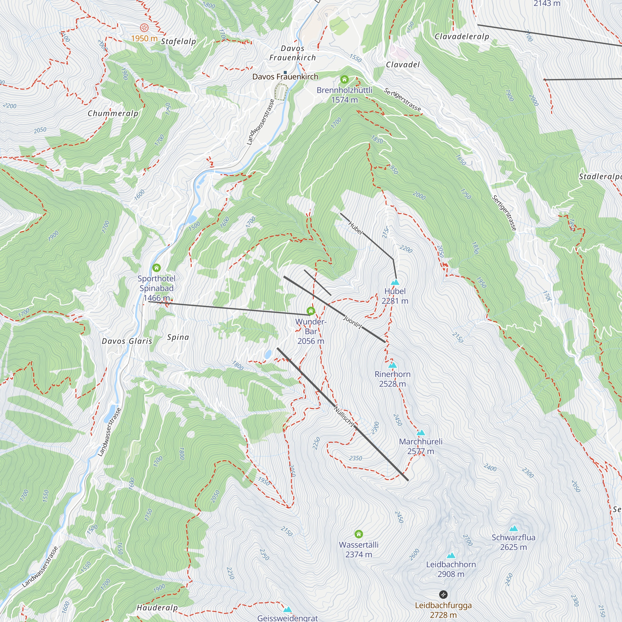 Wunder-Bar map