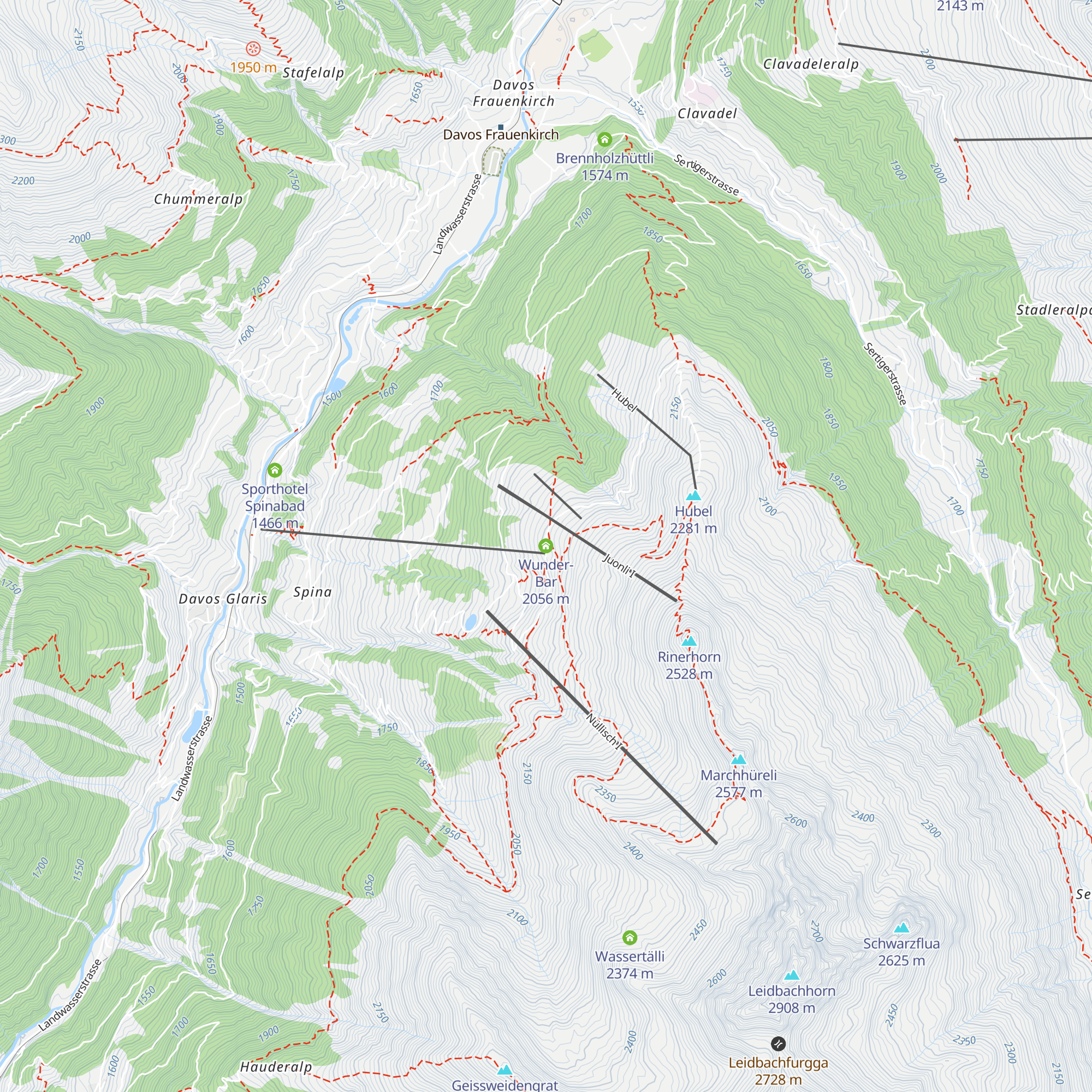 Wunder-Bar map