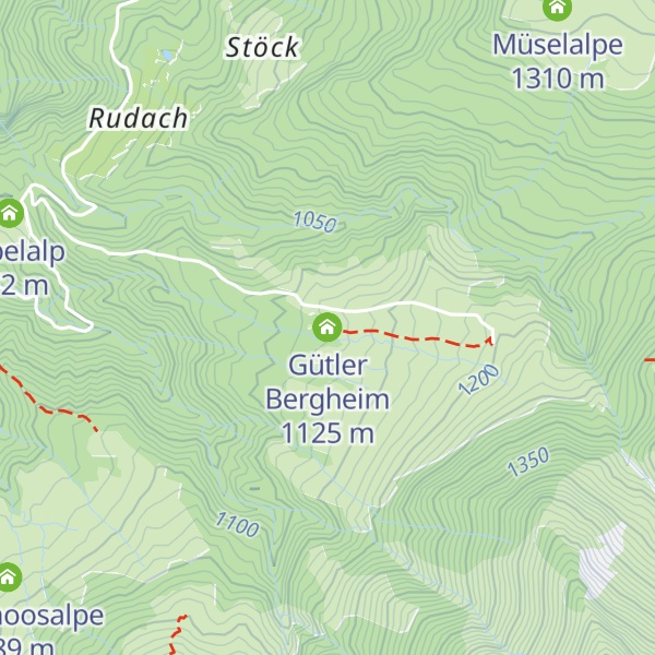 Map of Gütler Bergheim