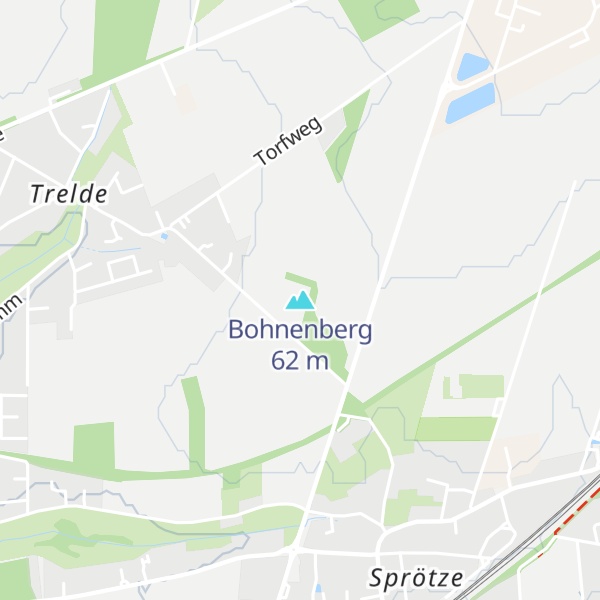 Map of Bohnenberg