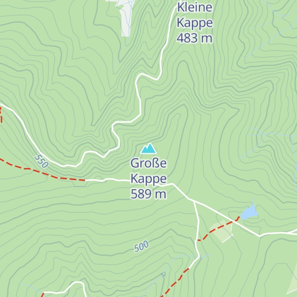 Map of Große Kappe