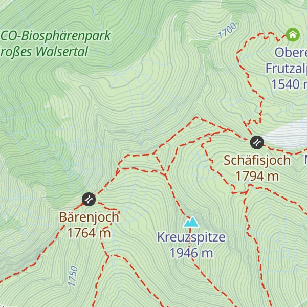 Map of Schäfiskopf
