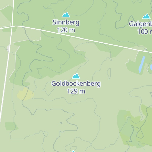Map of Goldbockenberg