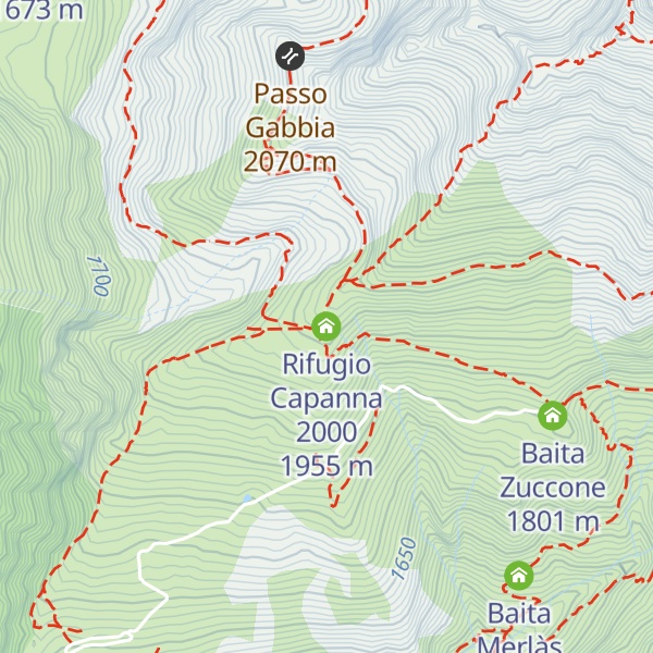 Map of Rifugio Capanna 2000