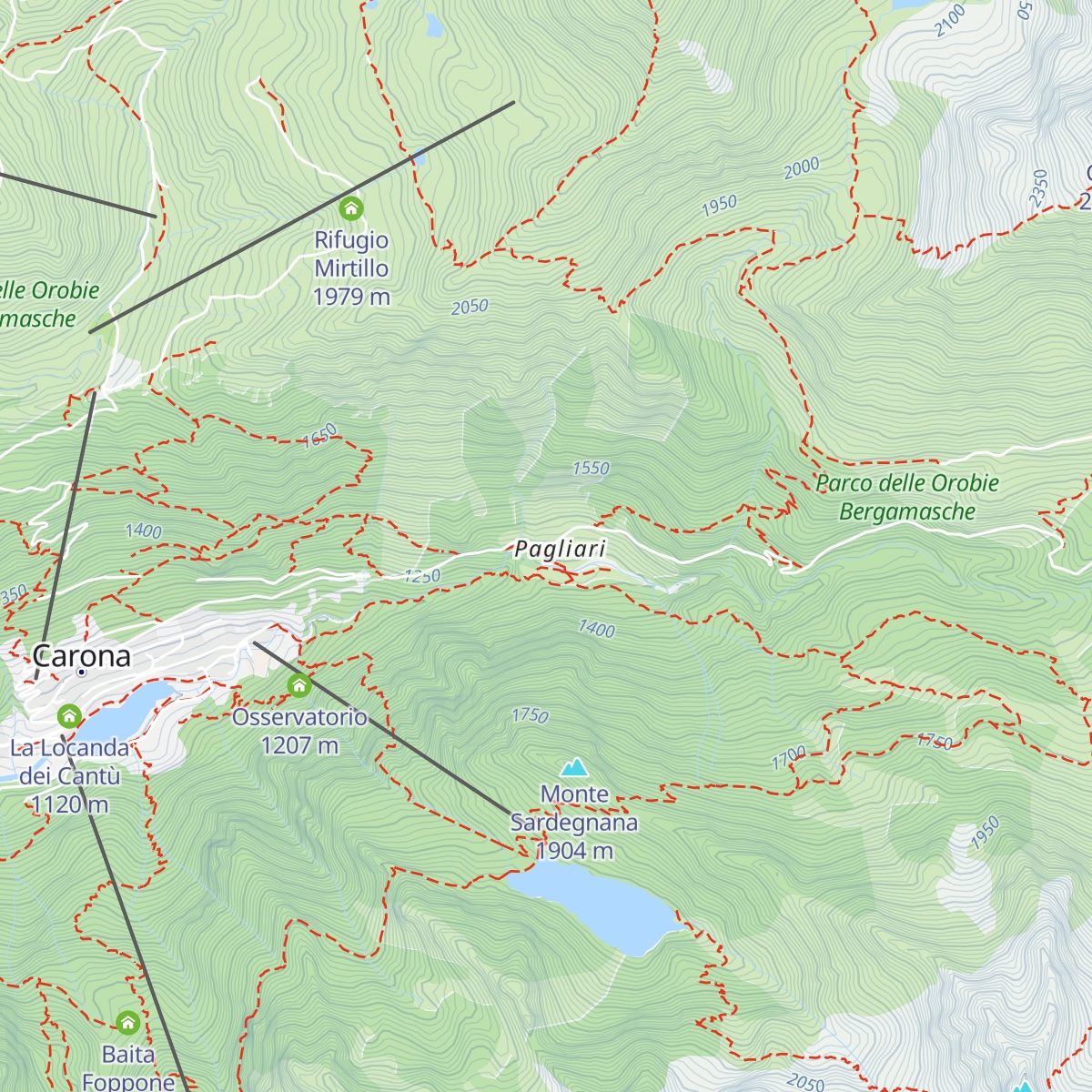 Il Bivacco map