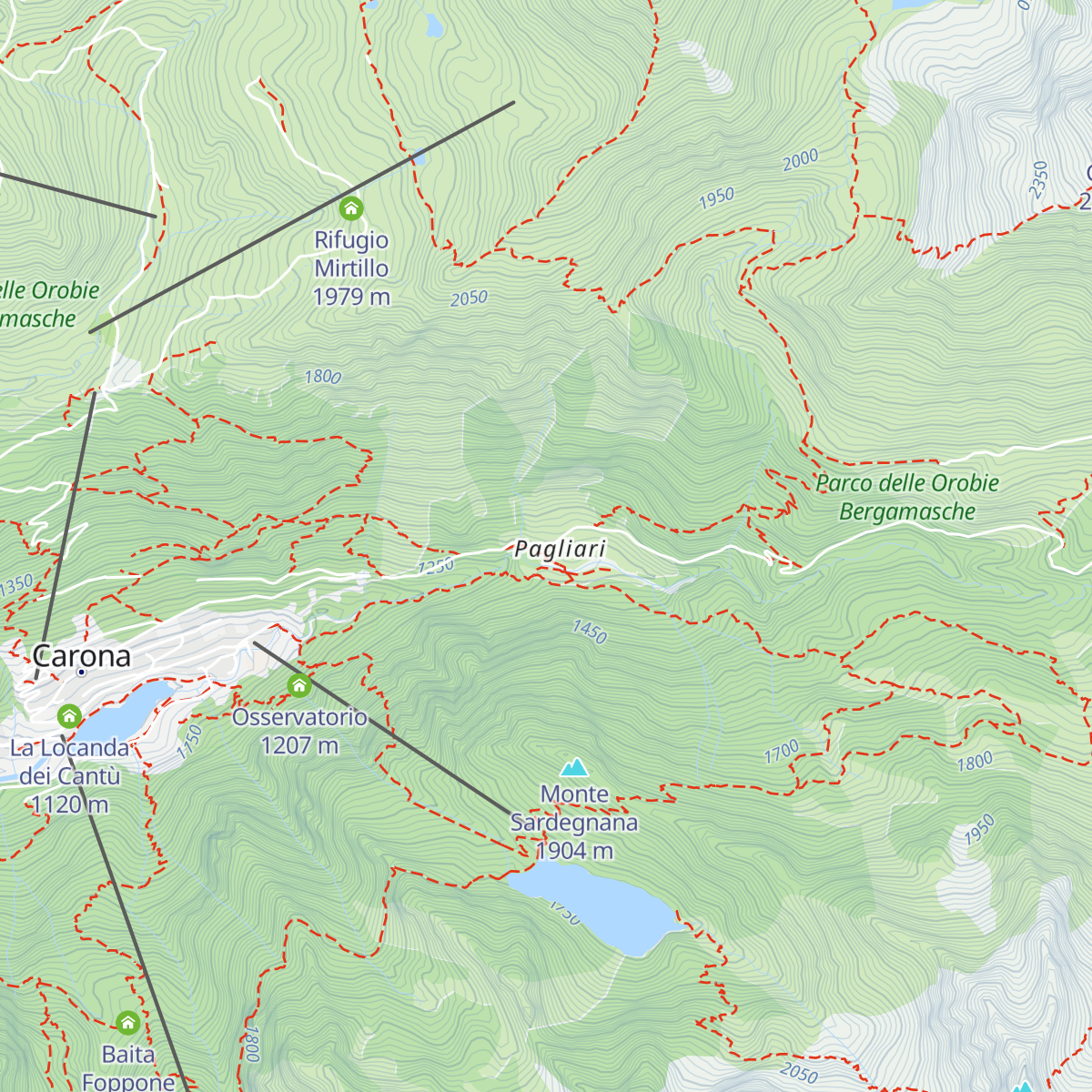 Il Bivacco map