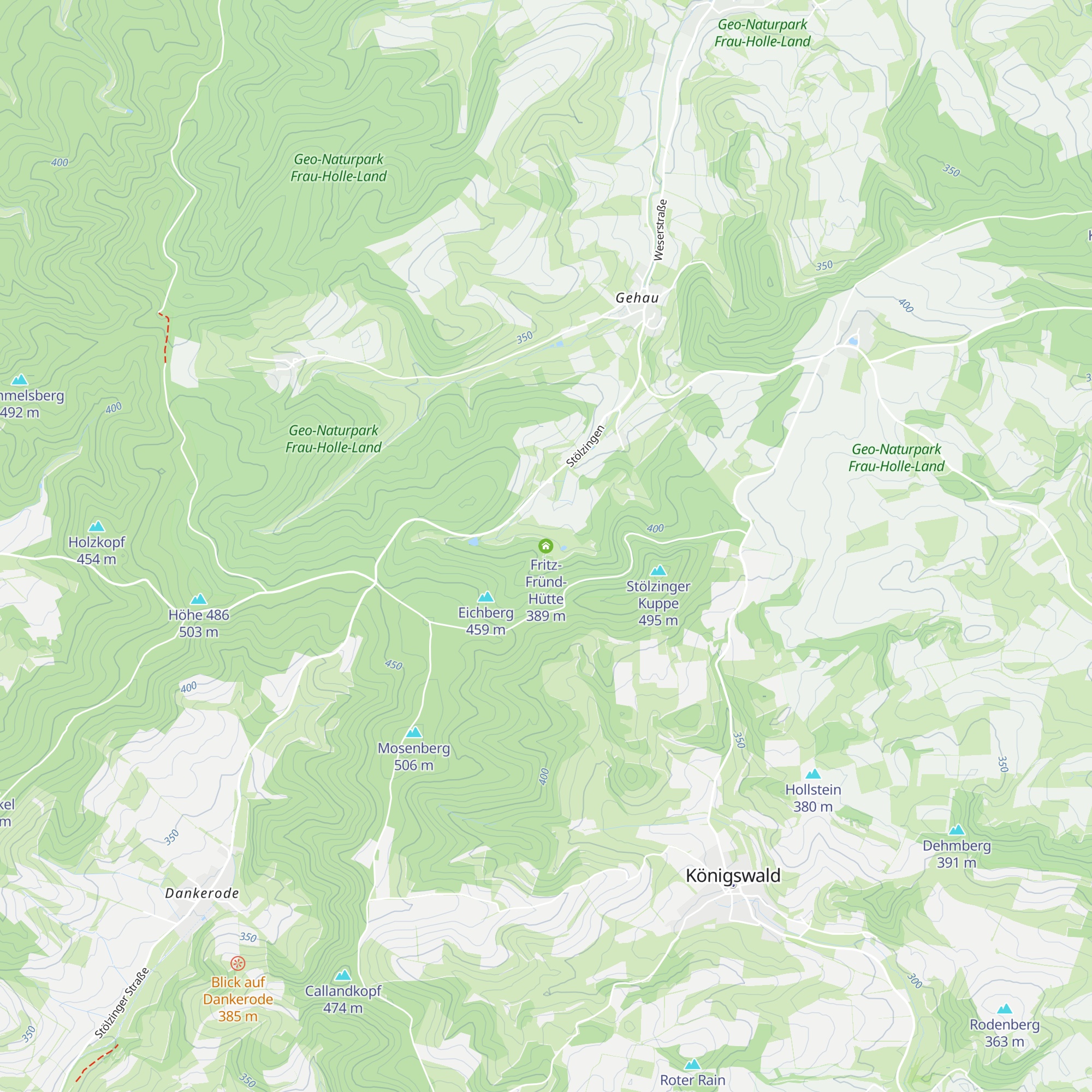 Fritz-Fründ-Hütte map