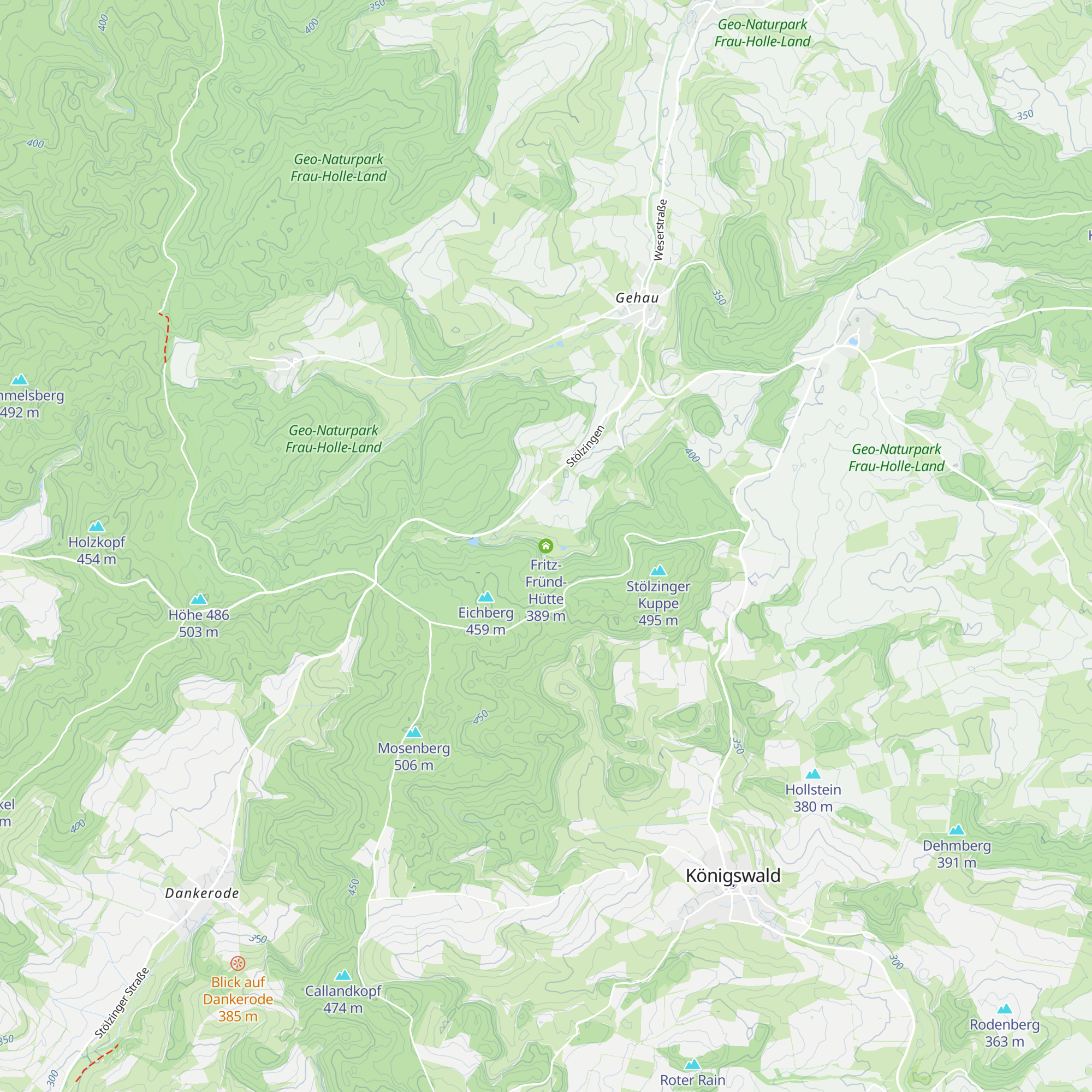 Fritz-Fründ-Hütte map