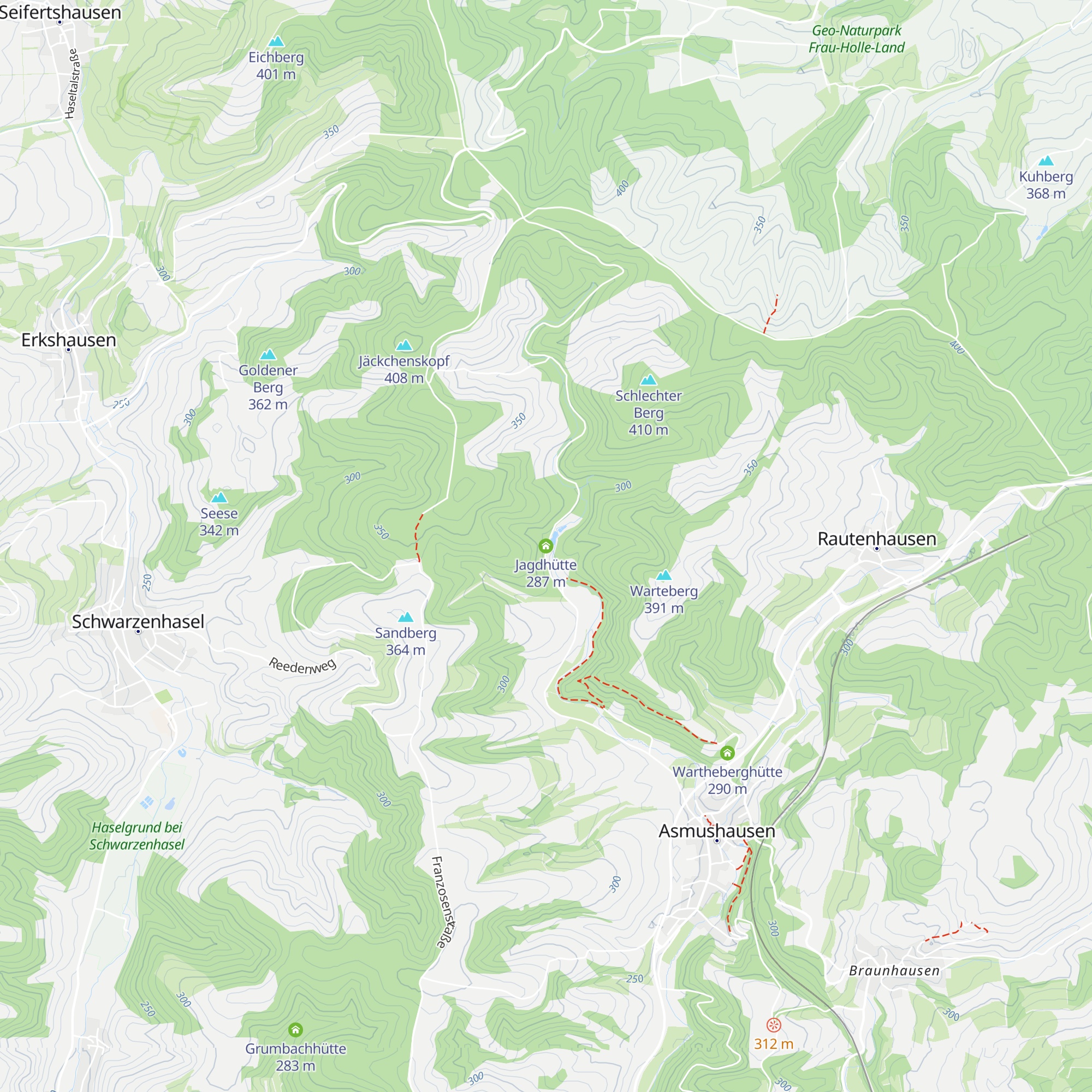 Jagdhütte map