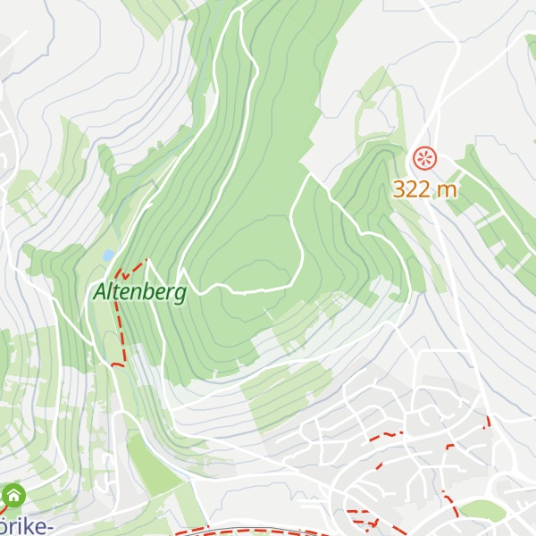 Map of Altenberg