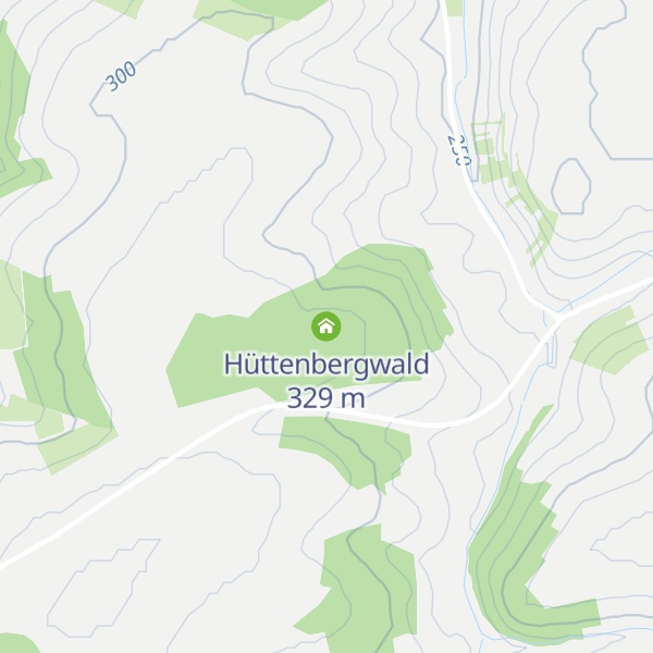 Map of Hüttenbergwald
