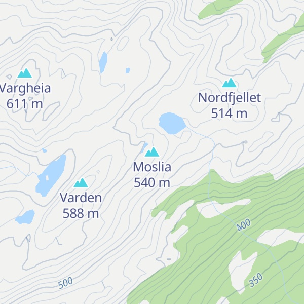 Map of Moslia