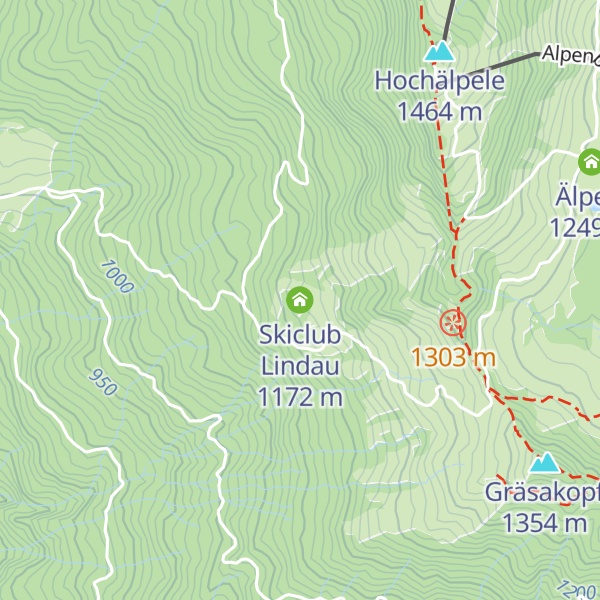 Map of Skiclub Lindau