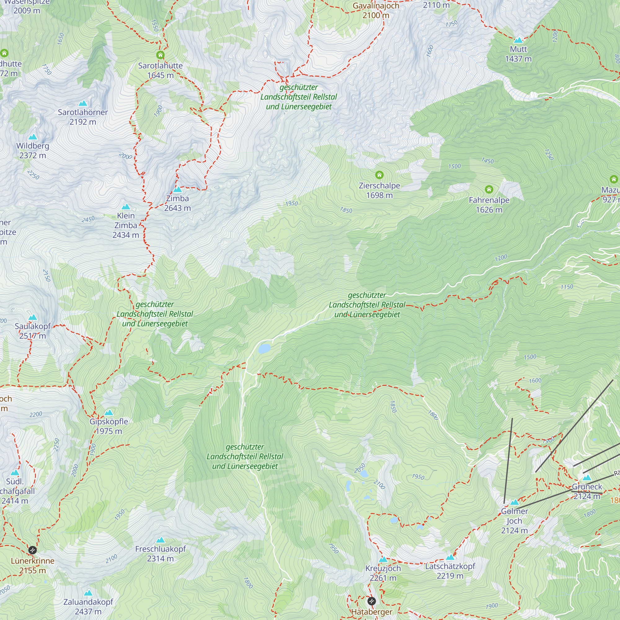Rellshüsli map