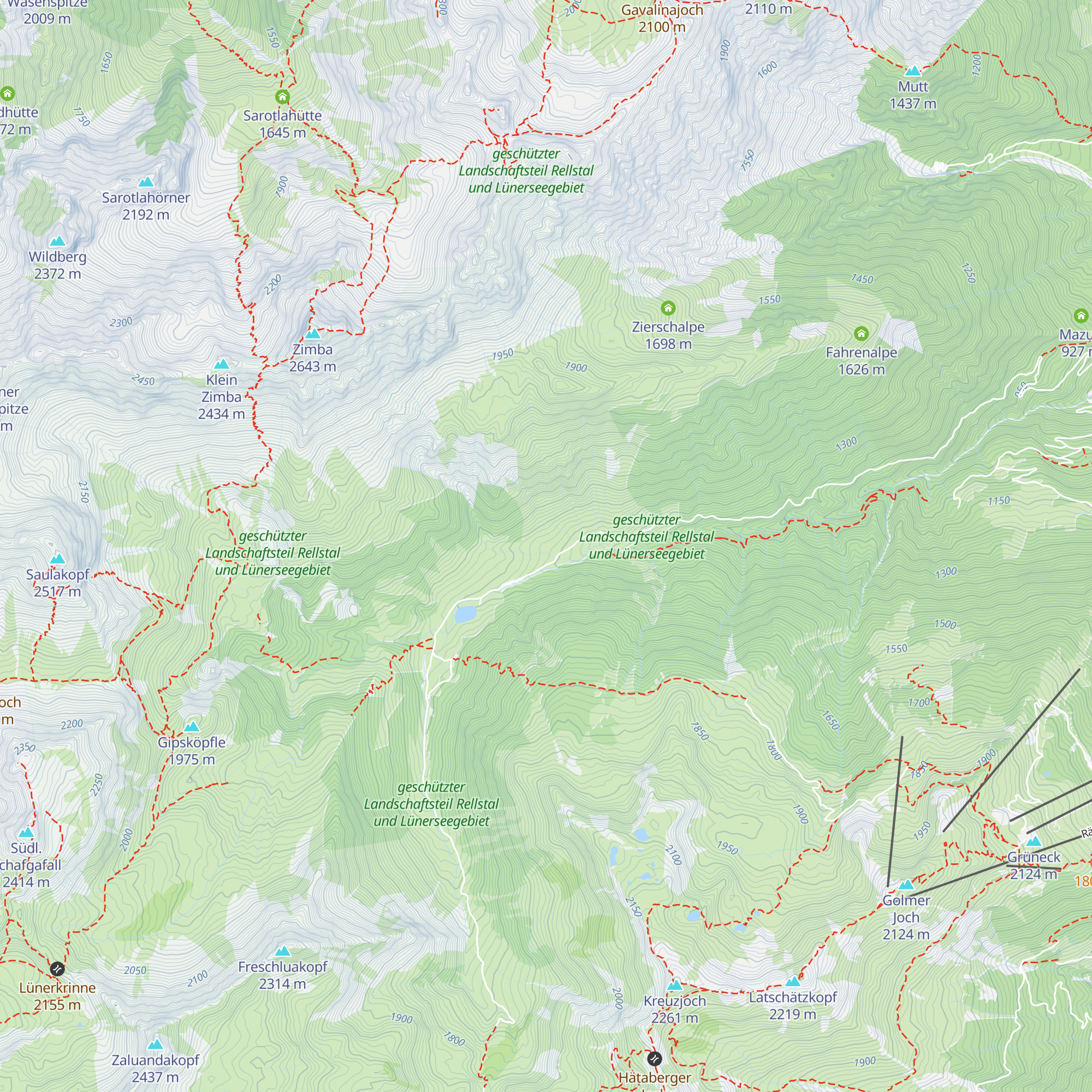 Rellshüsli map