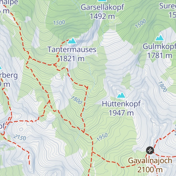 Map of Ochsenalpe