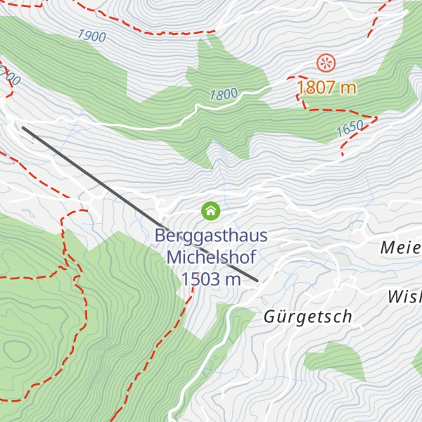 Map of Berggasthaus Michelshof