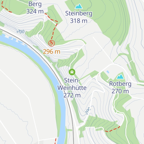 Map of Stein-Weinhütte