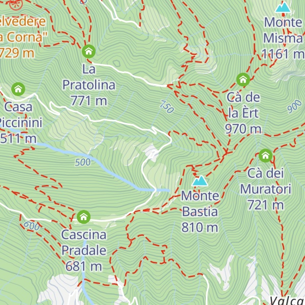 Map of Oasi della pace
