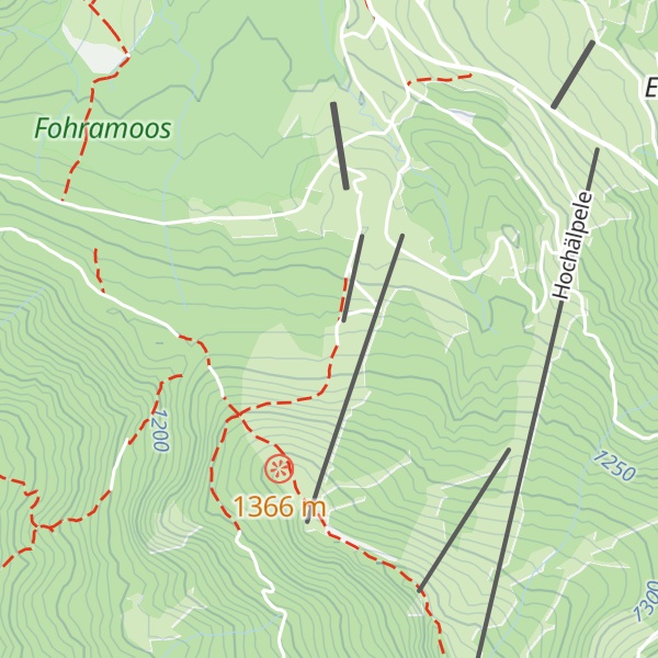 Map of Lankhütte