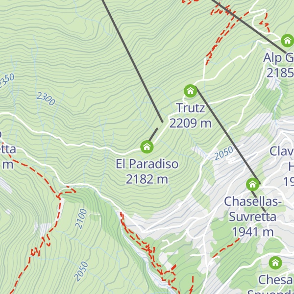 Map of El Paradiso