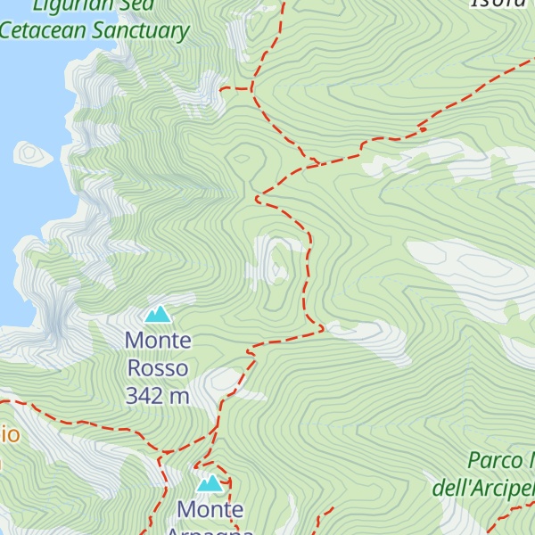 Map of Monte Pontica