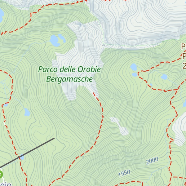 Map of Monte Chierico