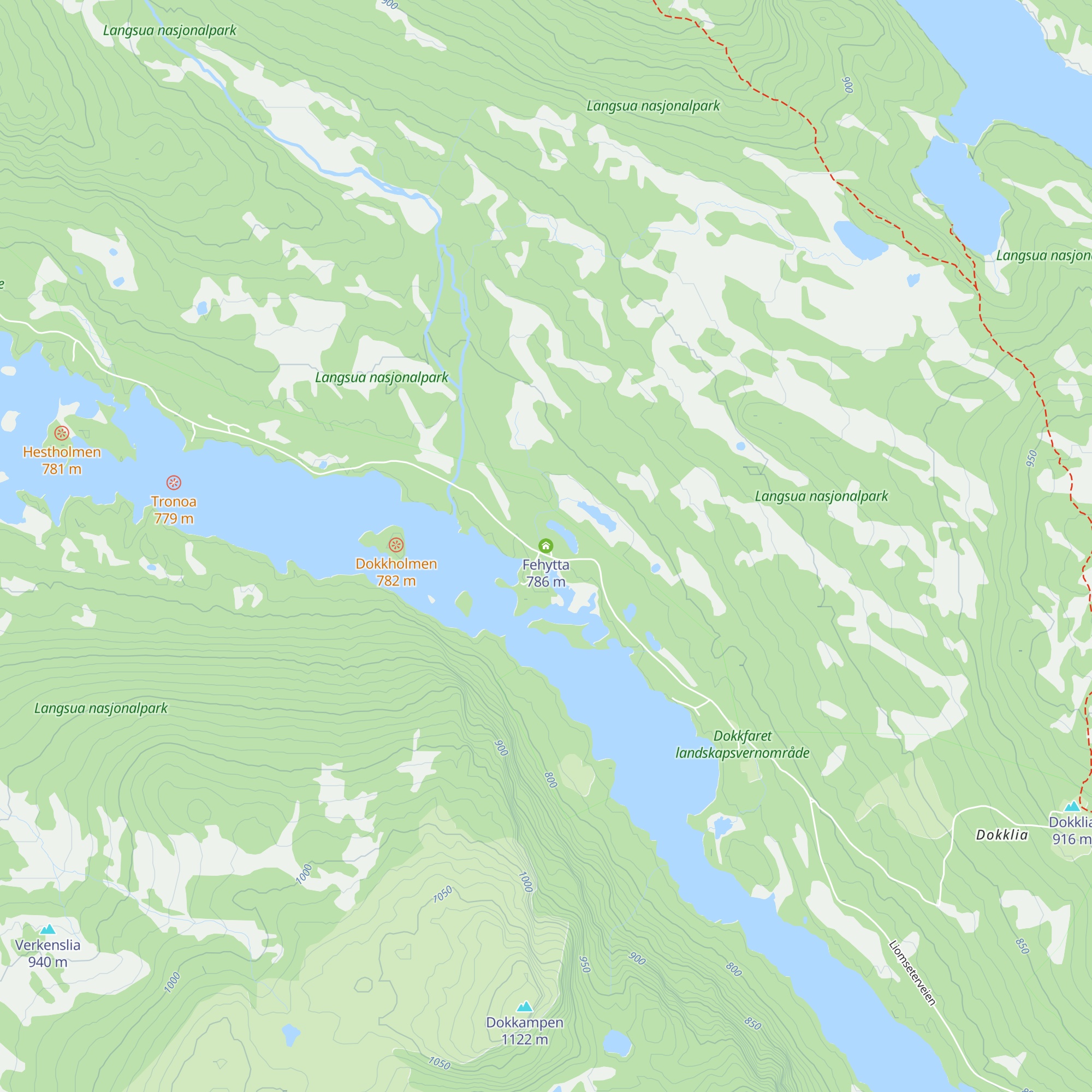 Fehytta map