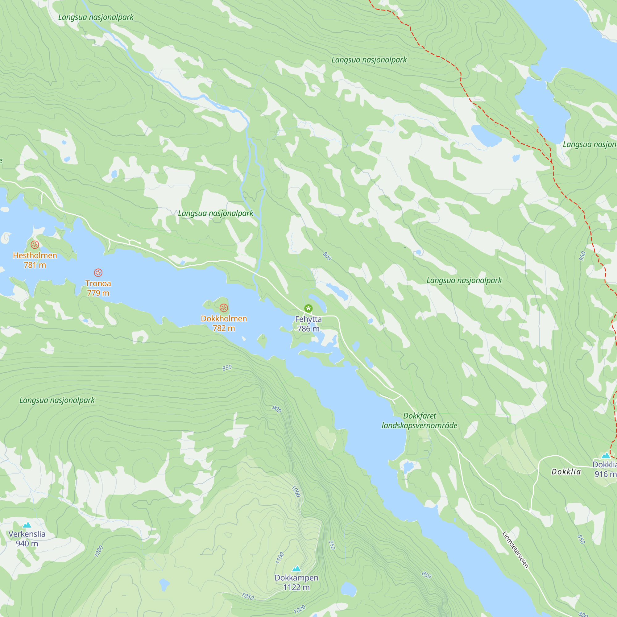 Fehytta map