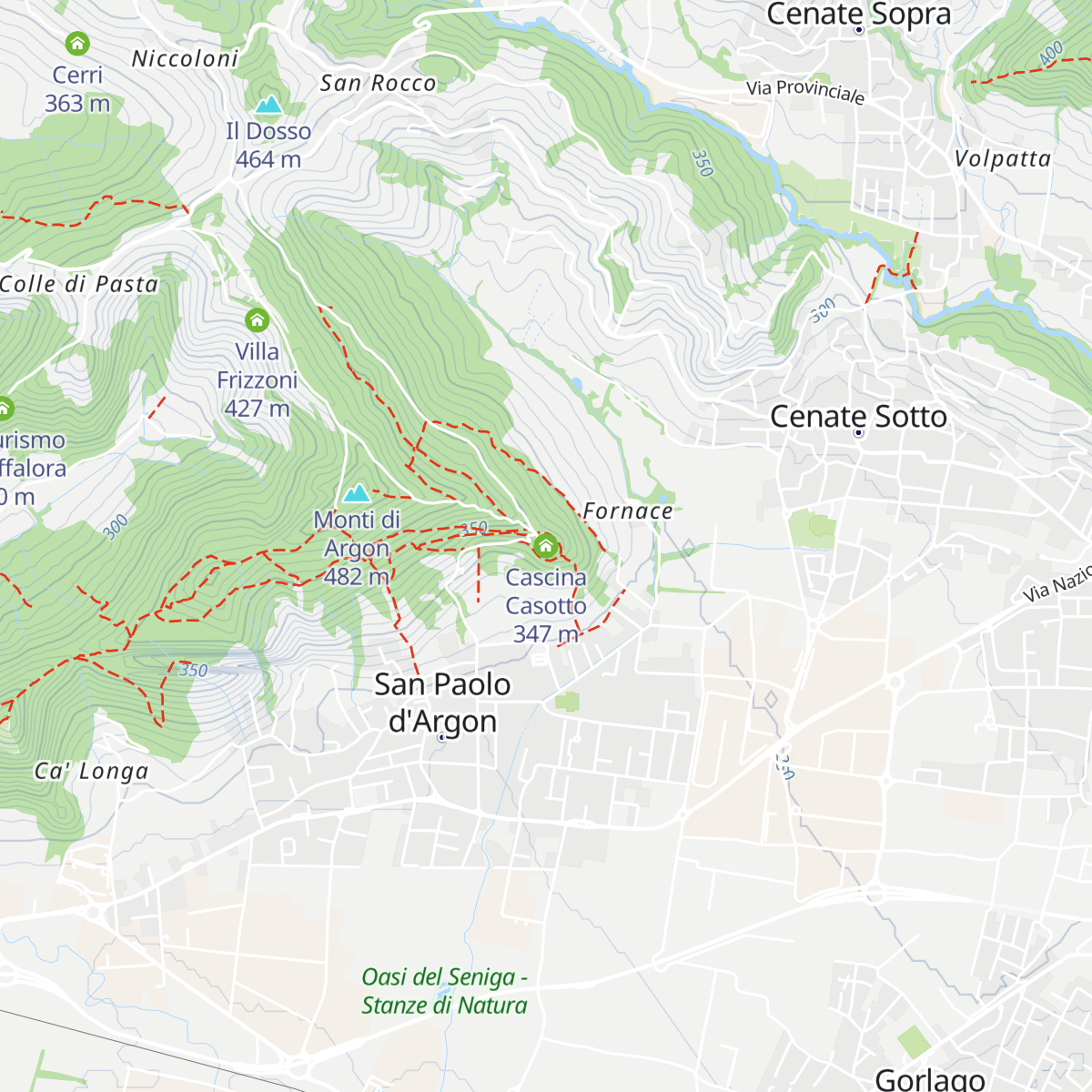 Cascina Casotto map