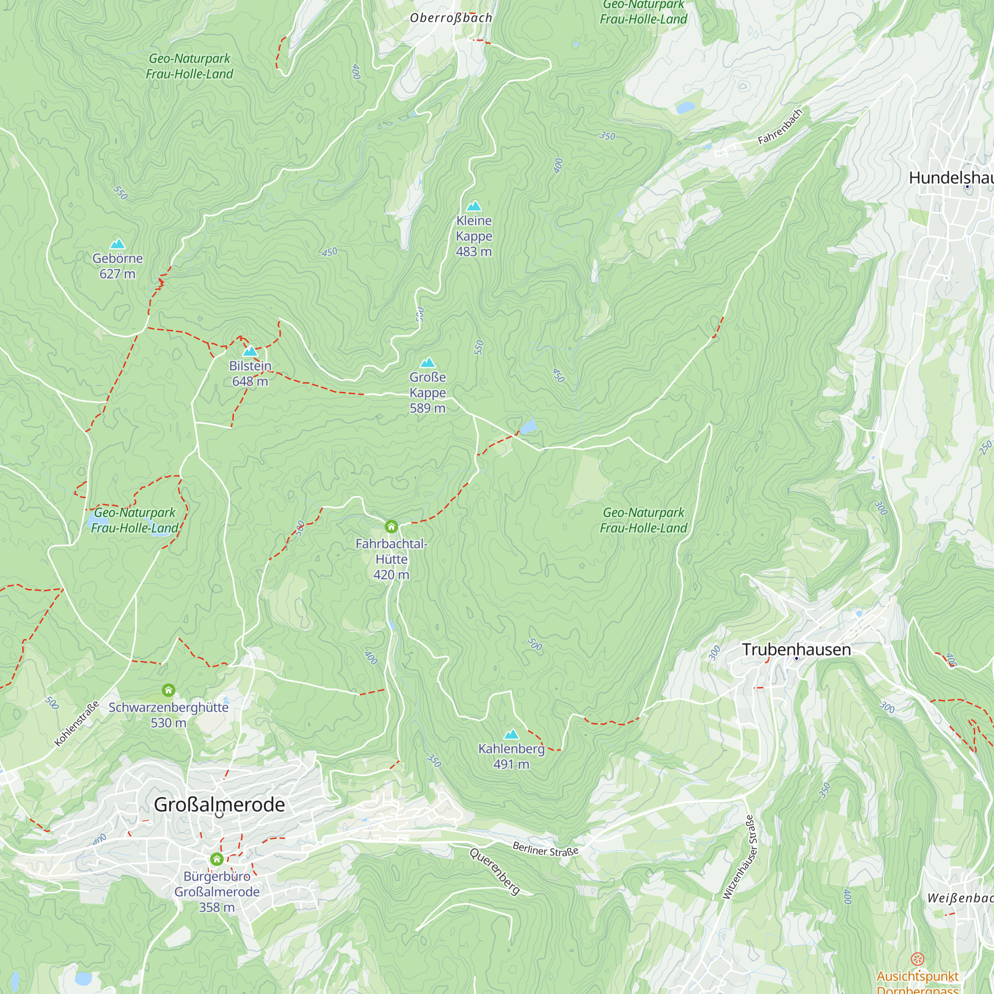 Schwedenhütte map