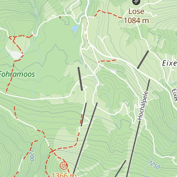 Map of Meierei Bödele