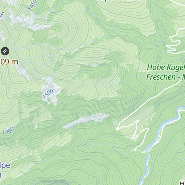 Map of Rechenalpe