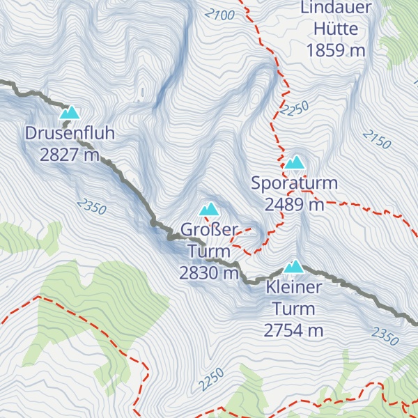 Map of Großer Turm