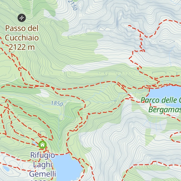 Map of Baita di Gorno