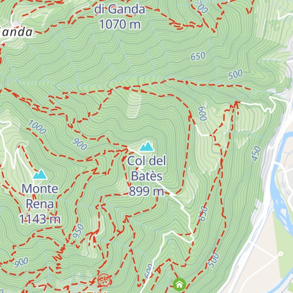 Map of Col del Batès