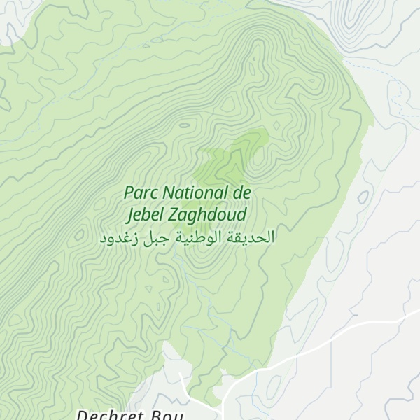 Map of Kroumet Mnaceur