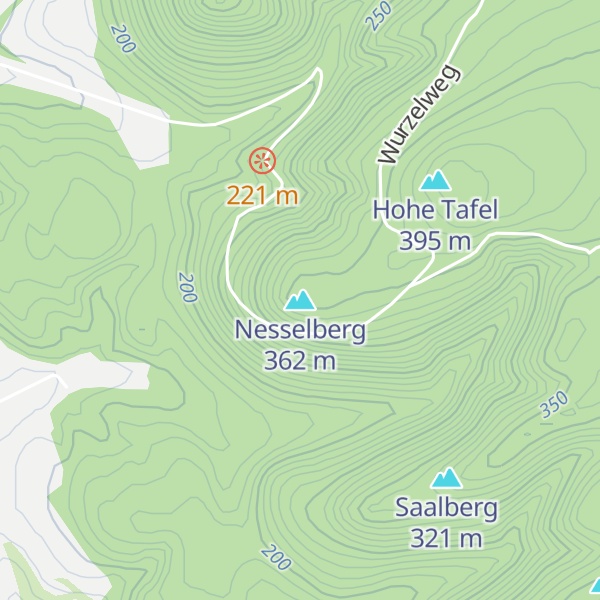 Map of Nesselberg
