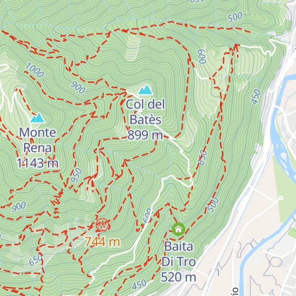 Map of Stalla Corte