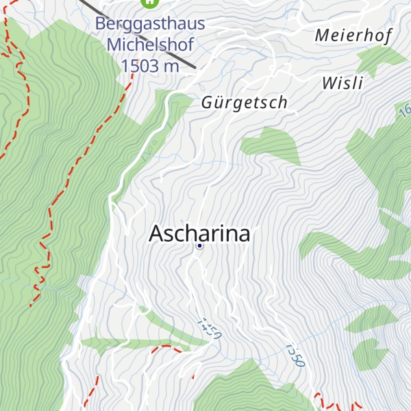 Map of Pension Bellawiese