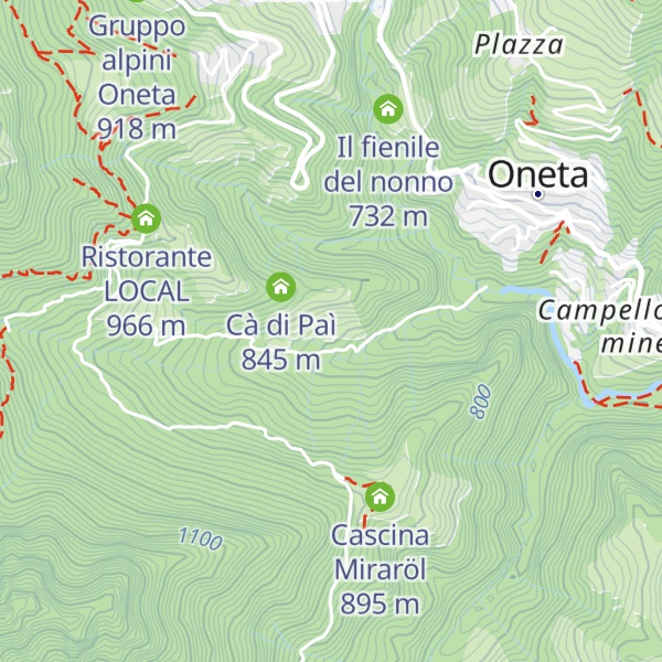 Map of Cascina Ortai