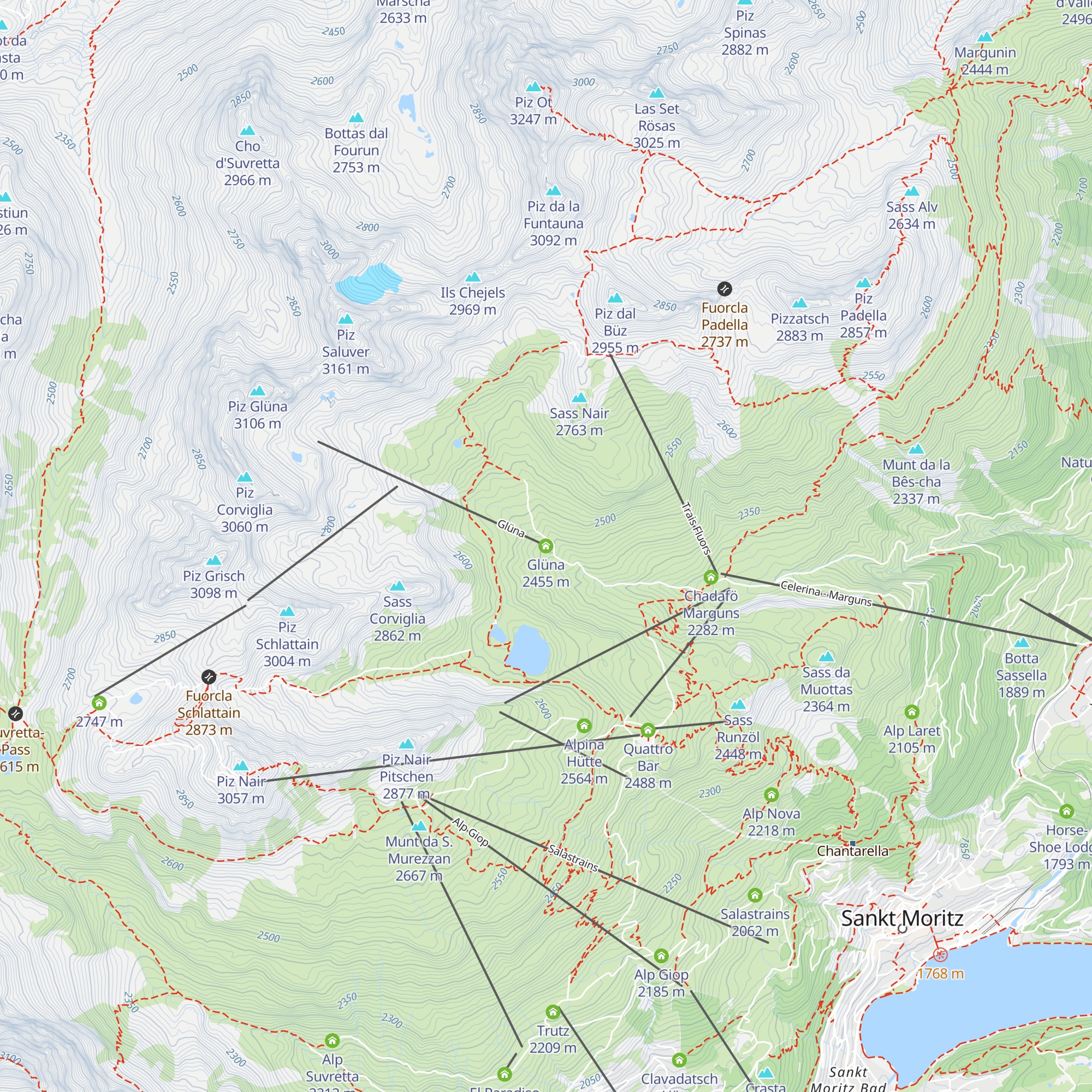 Glüna map