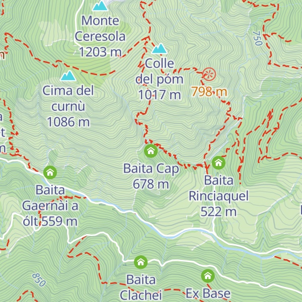 Map of Baita Cap