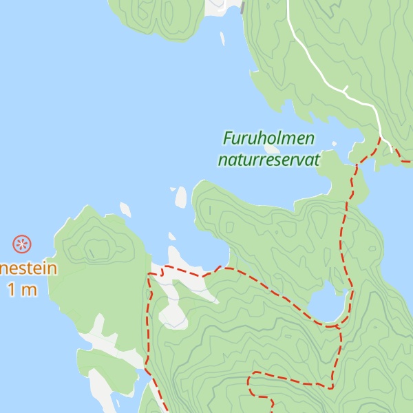 Map of Ballastskuffa