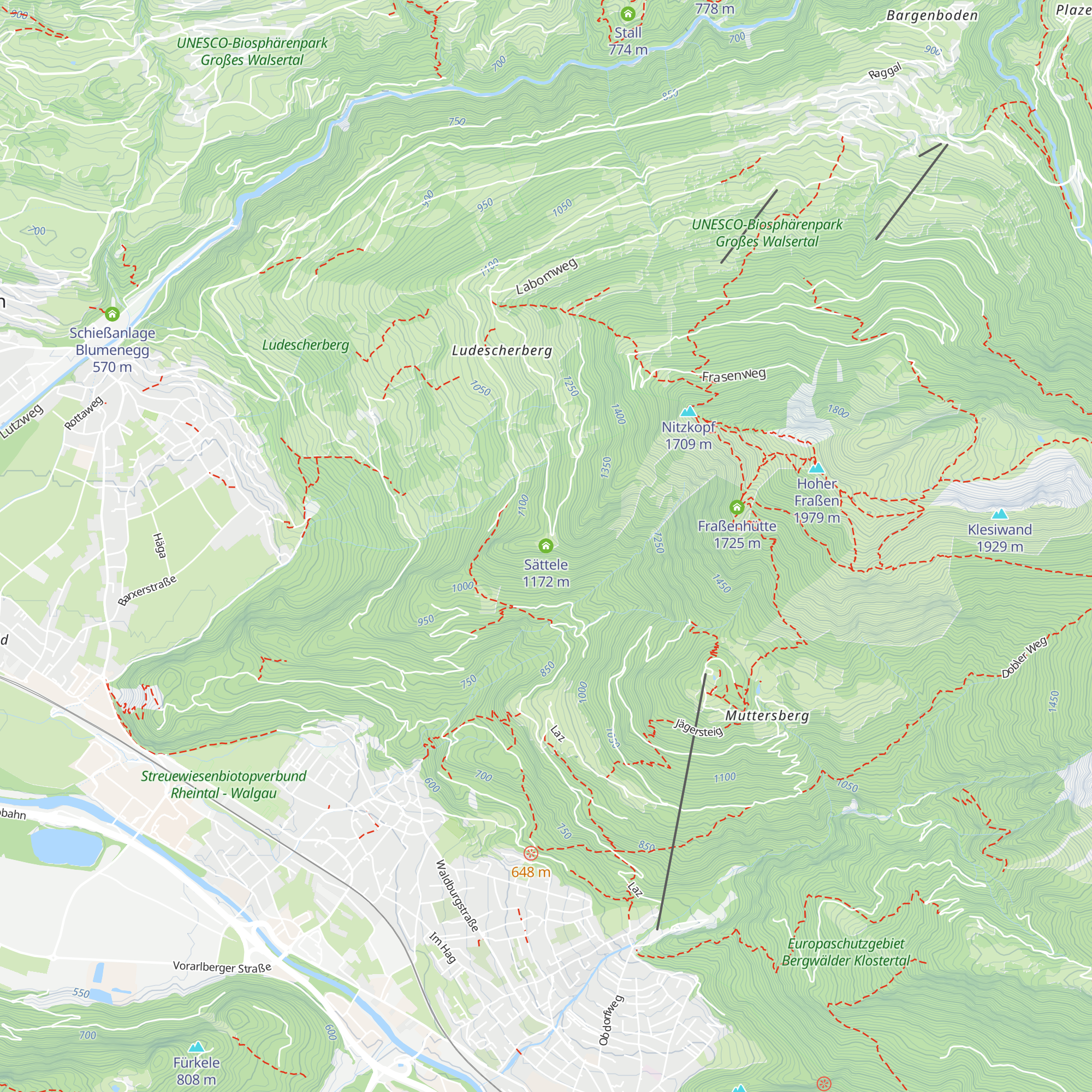 Sättele map